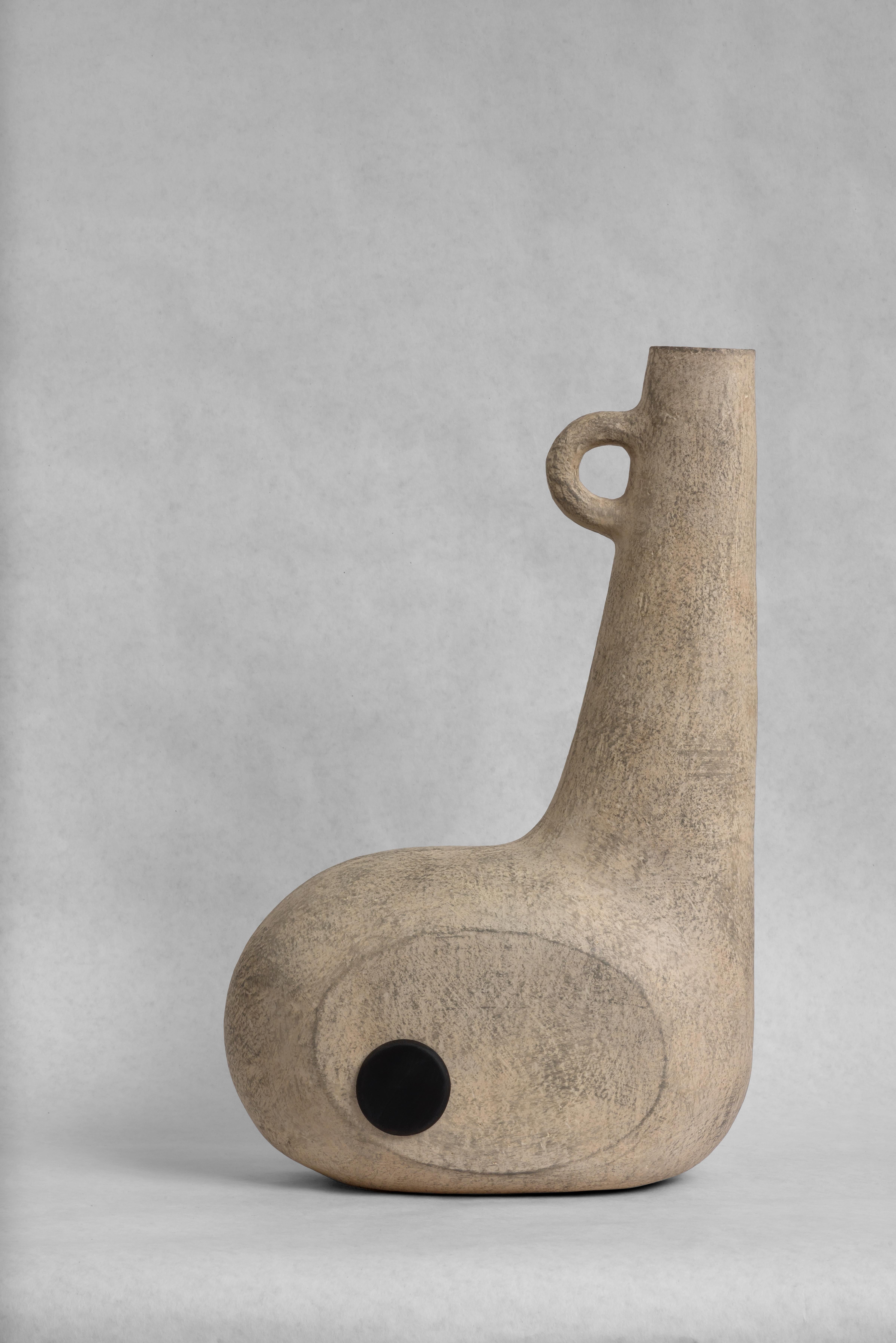 Sculpted Ceramic Vase by FAINA 6