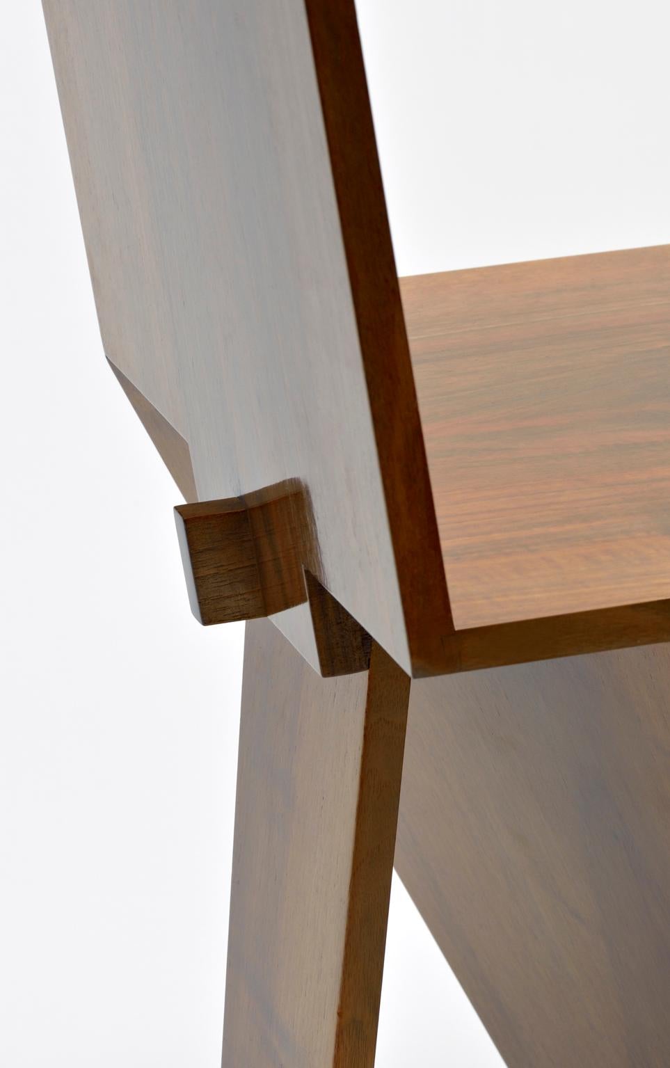 Modern Sculpted chair Mosoo Signed by Kaaron