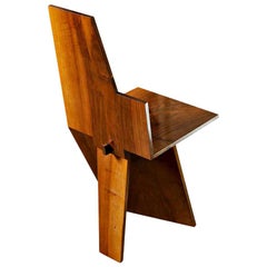 Sculpted chair Mosoo Signed by Kaaron
