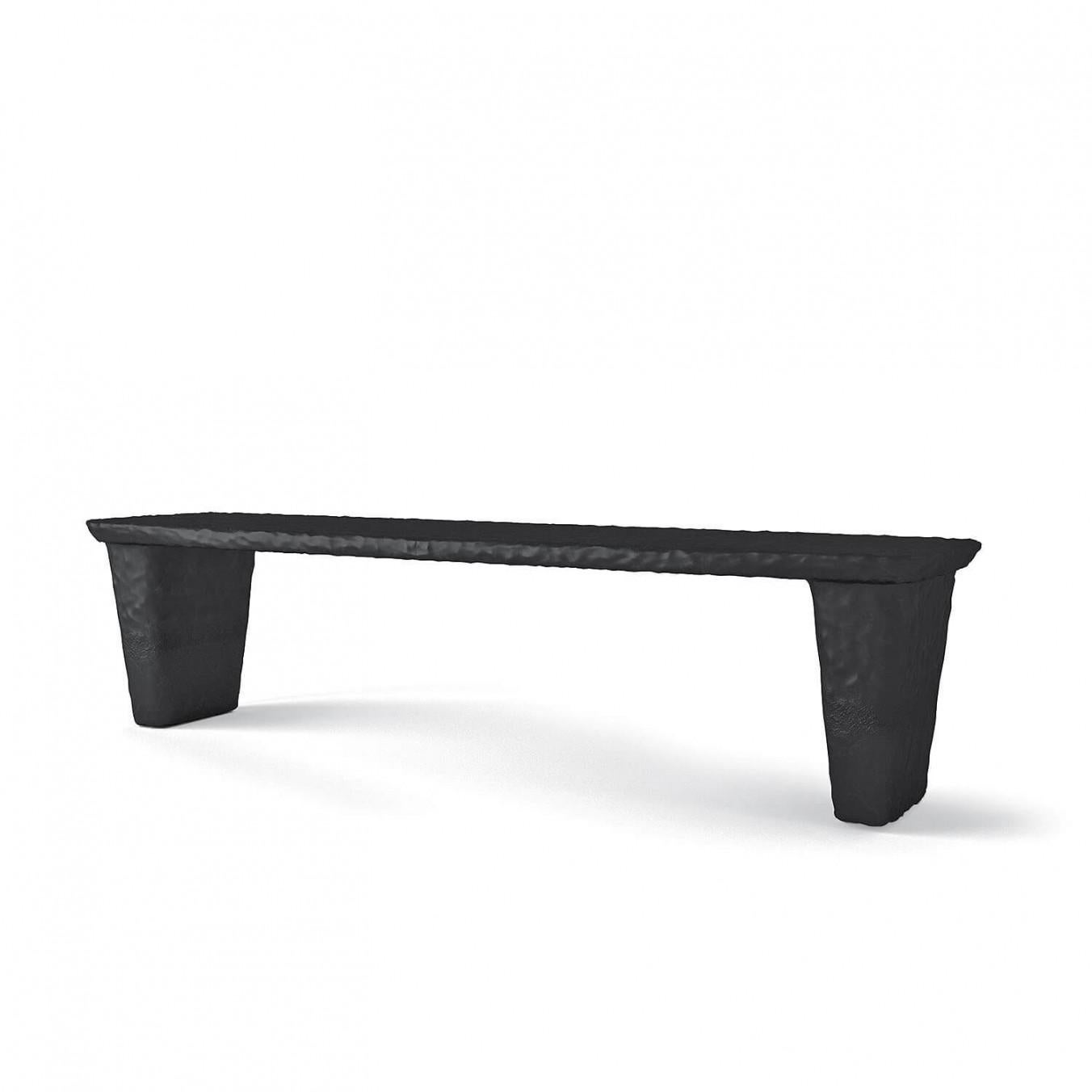Fabric Sculpted Contemporary Coffee Table by Faina For Sale