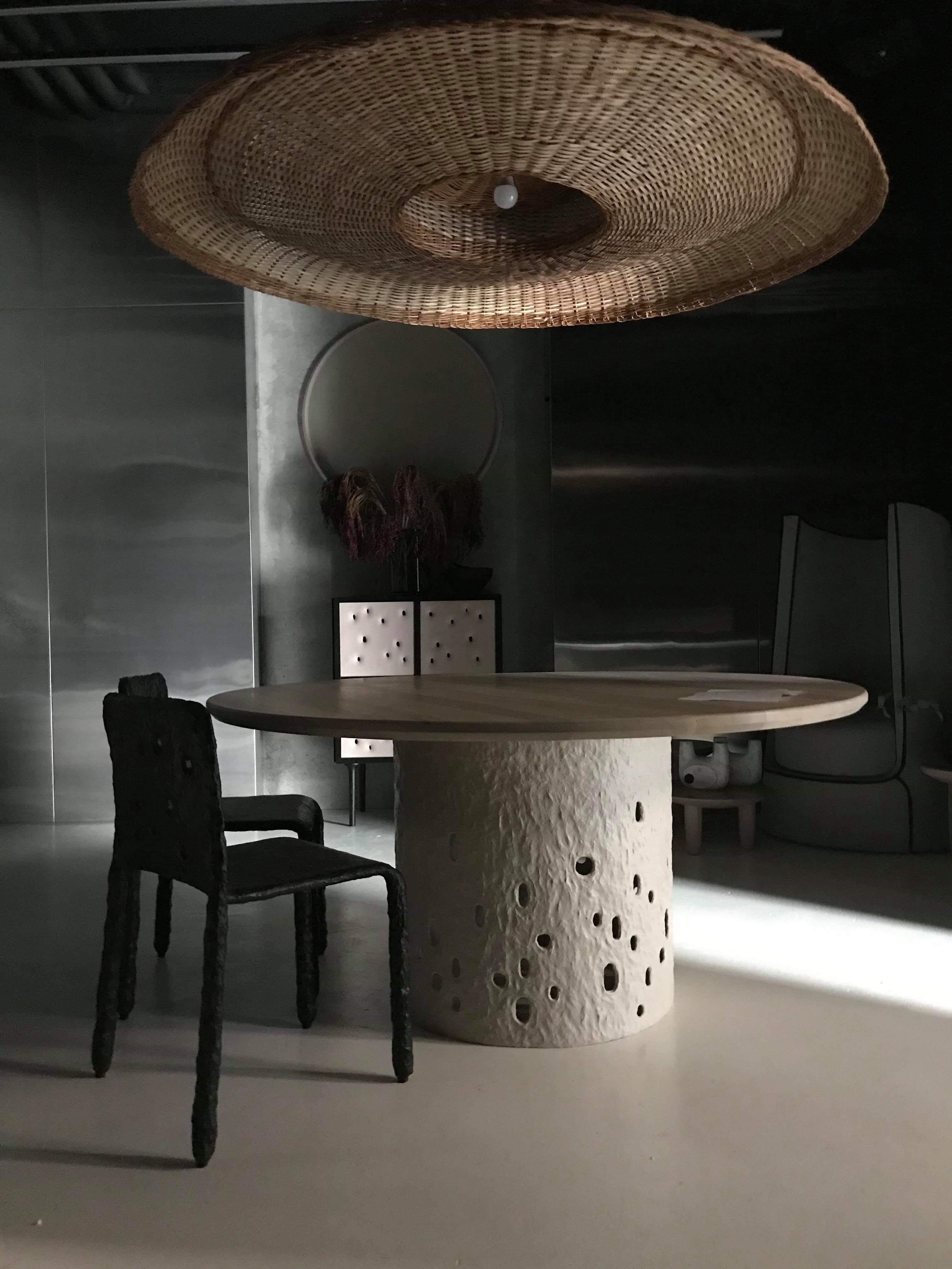 Sculpted Contemporary Dining Table by FAINA 3