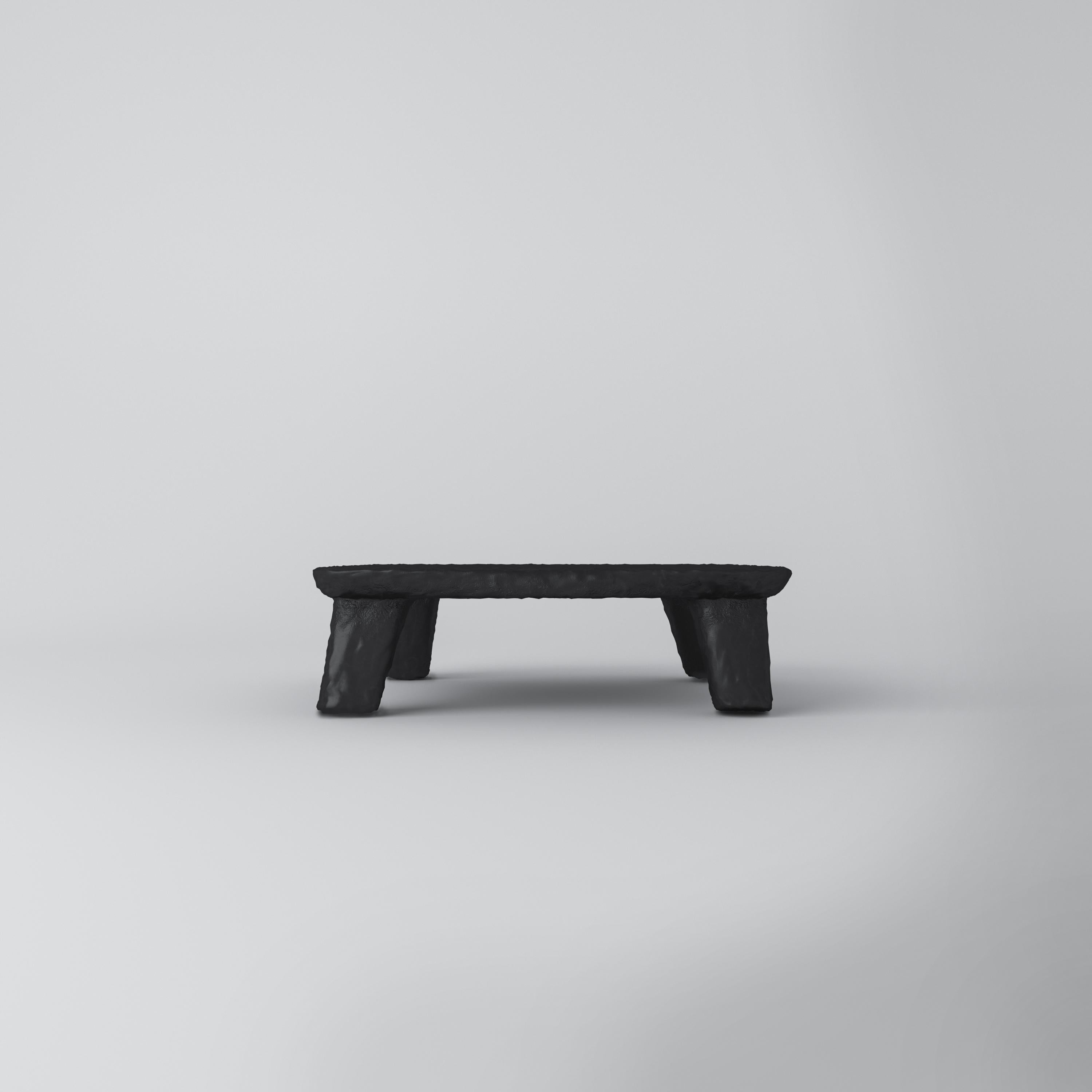 Sculpted Contemporary Long Coffee Table by FAINA 4
