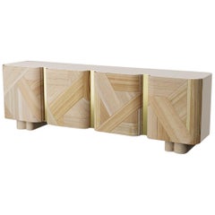Sculpted Contemporary Sideboard by Dooq