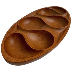 Sculpted Danish Modern Bowl