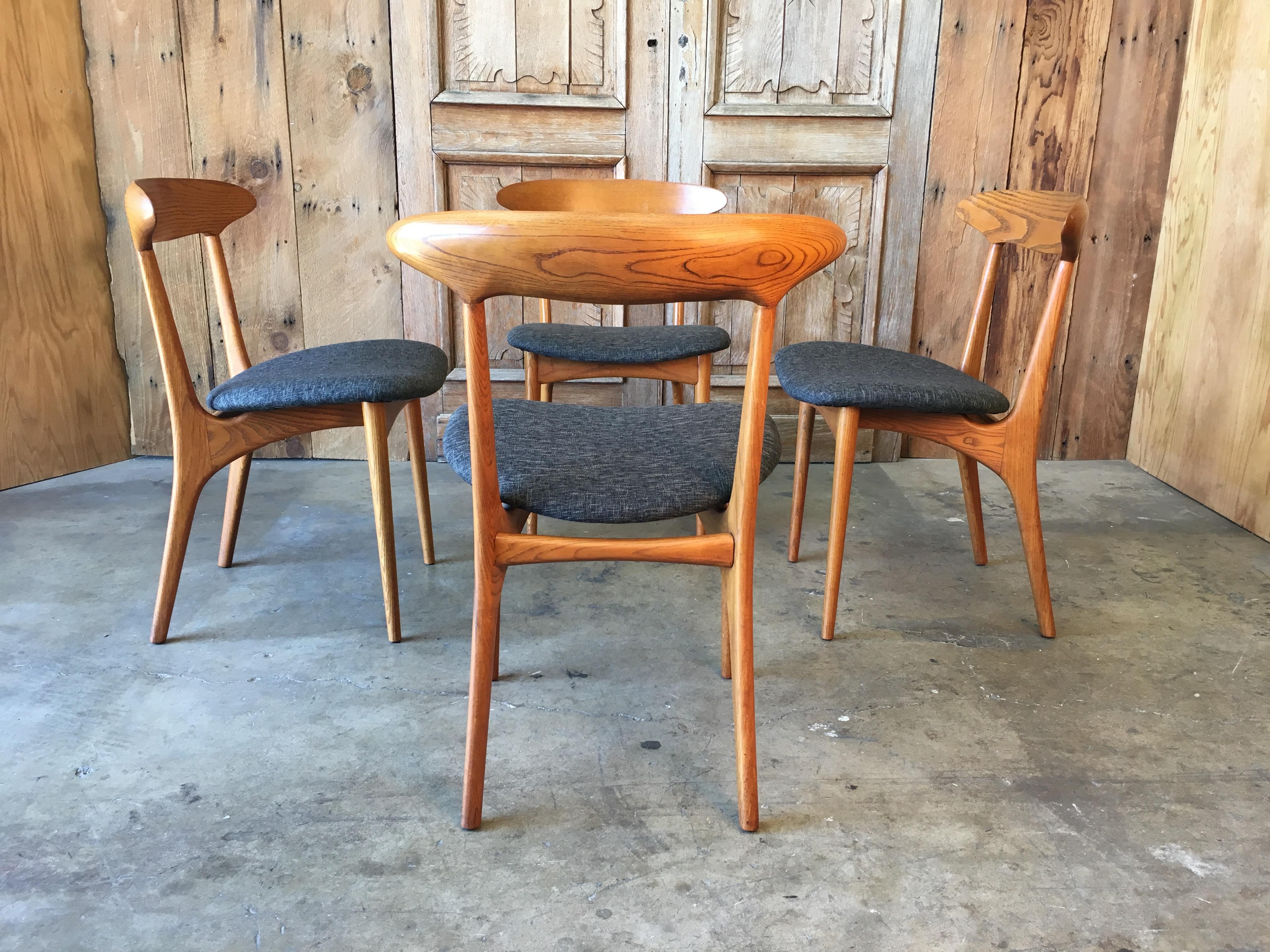 Sculpted Dining Chairs by Kurt Ostervig 2
