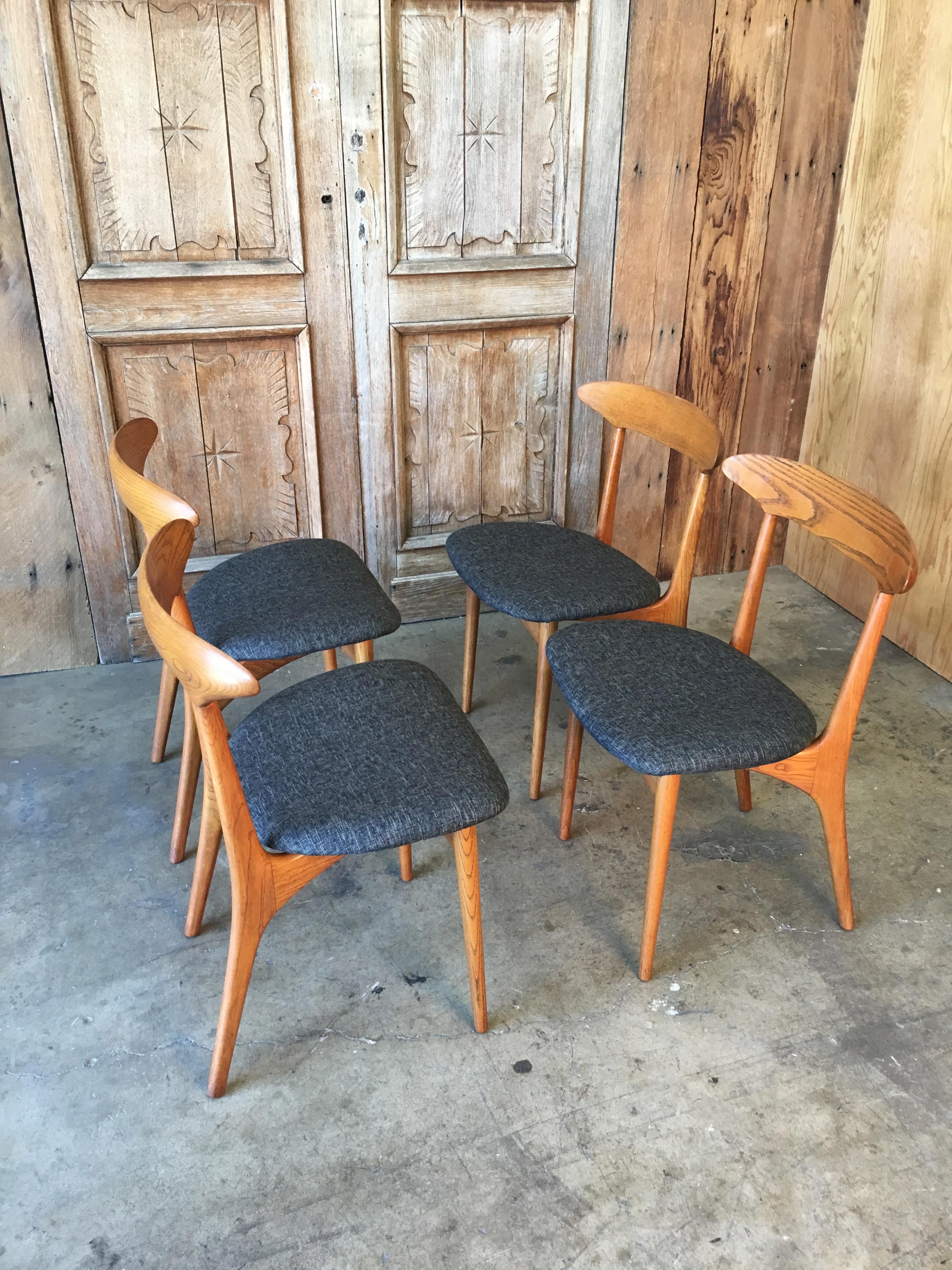 Sculpted Dining Chairs by Kurt Ostervig 5
