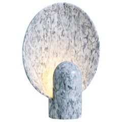 Sculpted Duoro Marble Lamp by Henry Wilson