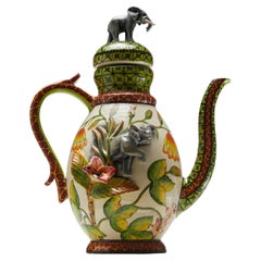 Sculpted Elephant Teapot