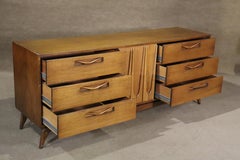 Sculpted Front Midcentury Dresser