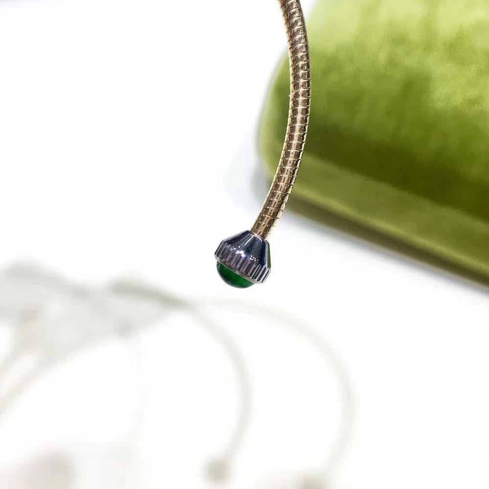【Geometría Esculpida】Perla Akoya Triple Pulsera de Diamantes Ajustable en venta 3