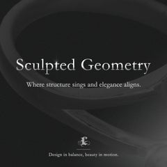 【Sculpted Geometry】Twist-Band Aurora South Sea Pearl Diamond Cocktail Ring