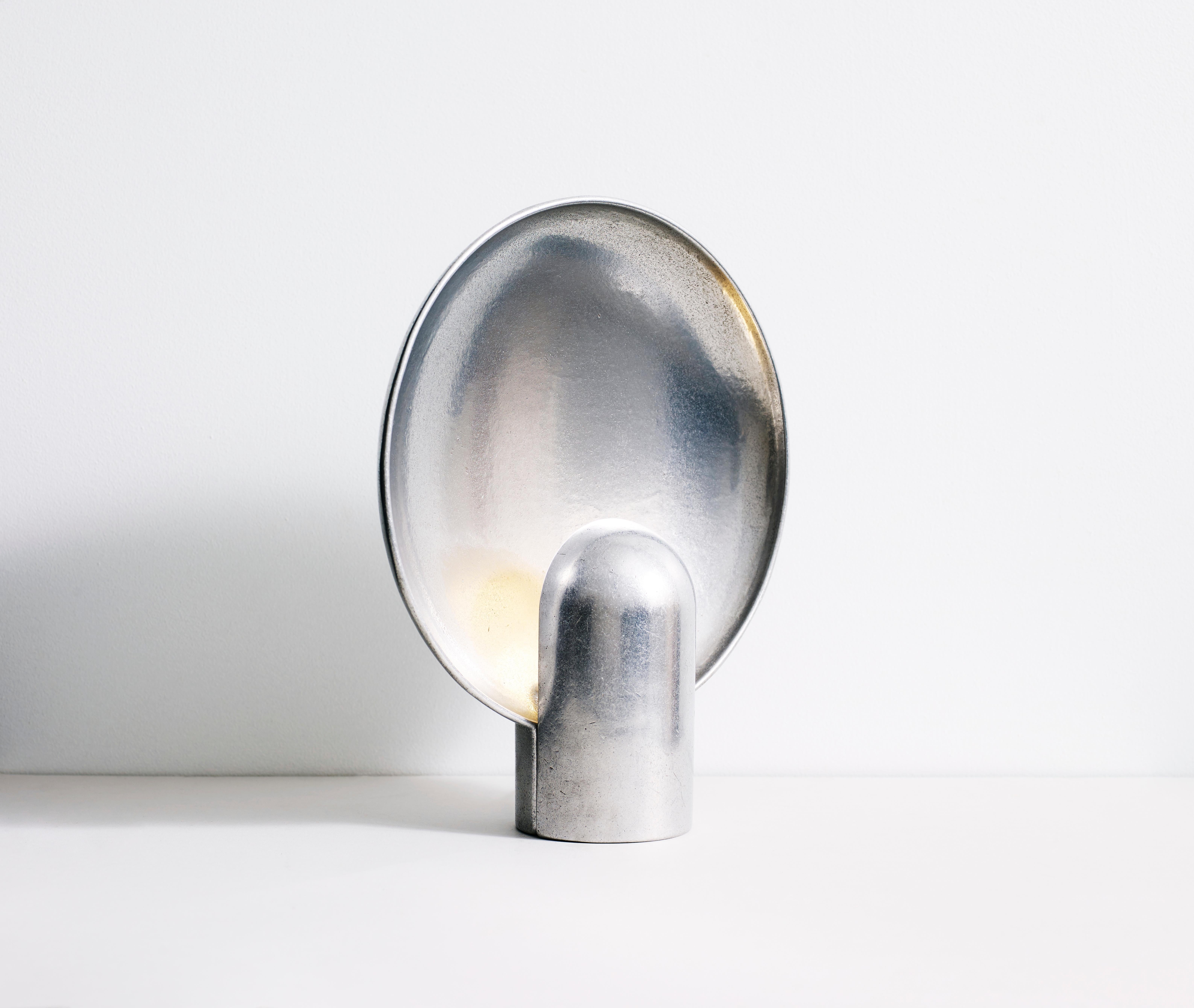 Contemporary Aluminum Surface Sconce by Henry Wilson For Sale