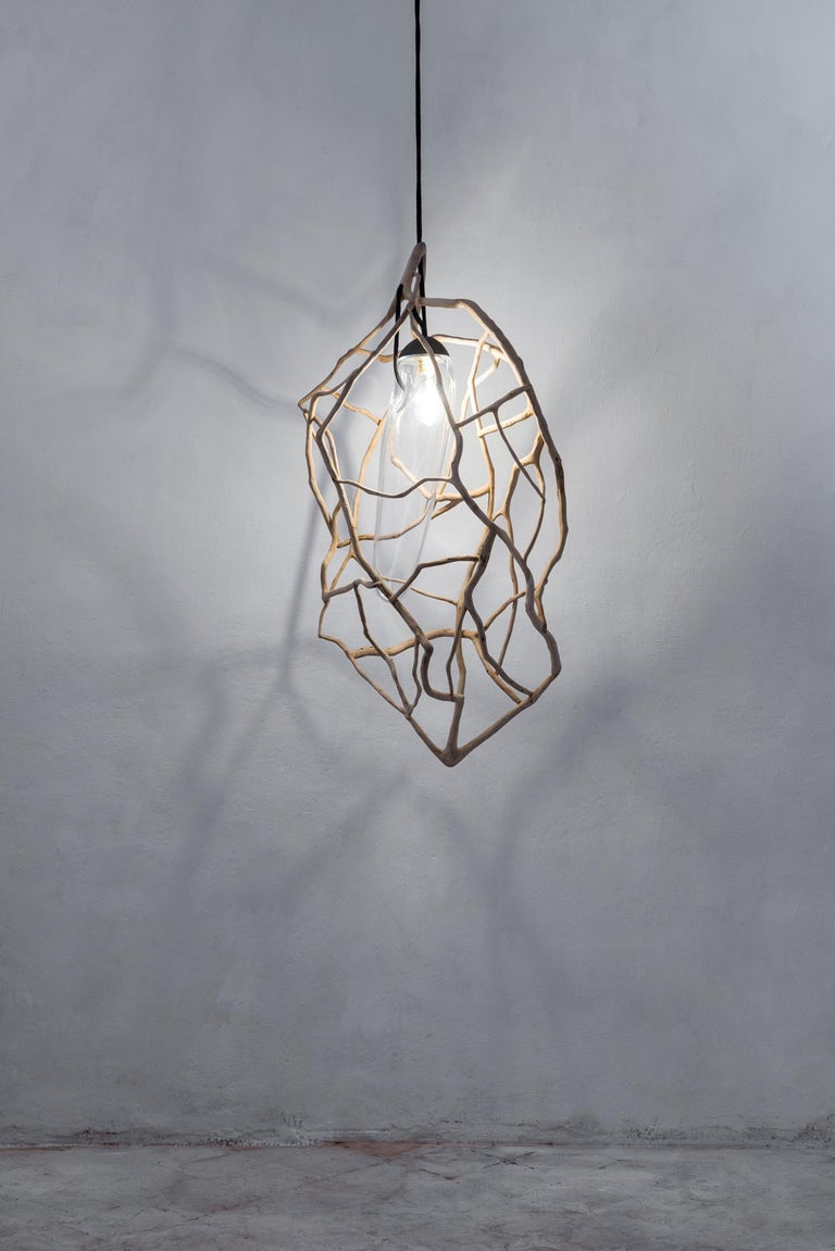 Planck Longiligne, Sculpted Lighting Pendant by Jérôme Pereira For Sale at  1stDibs
