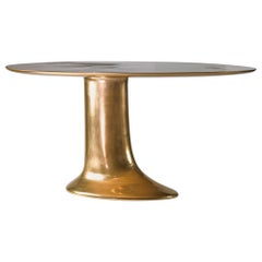 Messier 21st Century Bronzed Powdered Resin Collectible Design Dining Table