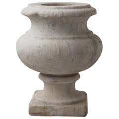 Sculpted Marble Urn, circa 1900