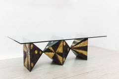 Sculpted Metal Dining Table (no. PE21)