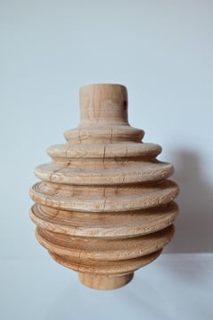 Sculpted Original Honey Dipper Vase from Sassafras Wood