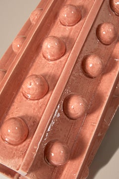 Scontrino da parete Bosphore in rosa (misura piccola) di Laura Gonzalez