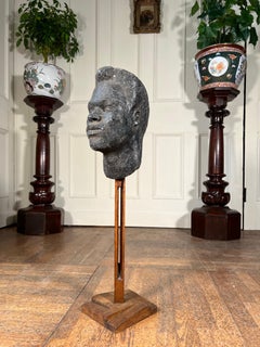 Sculpted Plaster Head