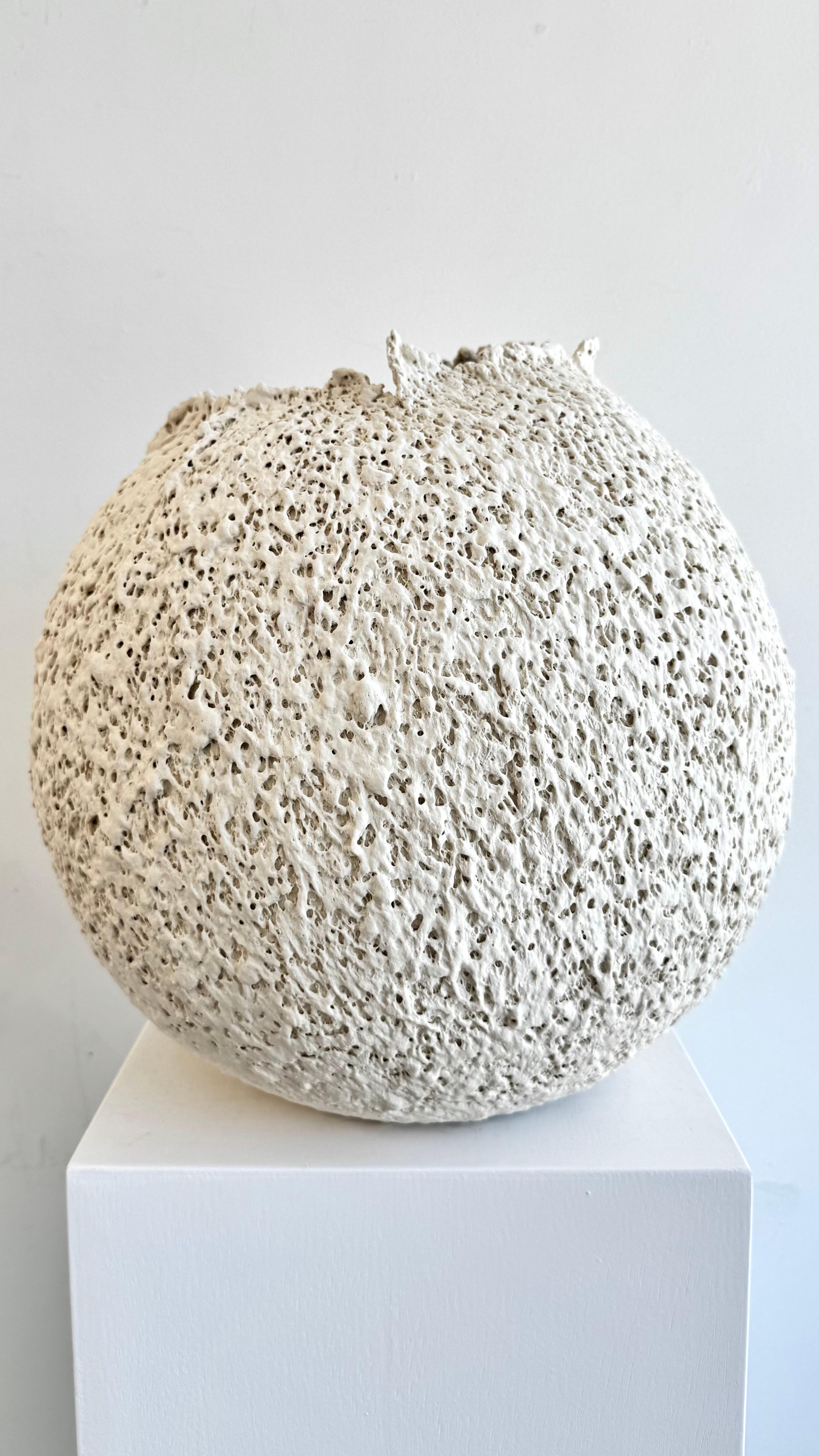 Cuit Porcelaine sculptée Vaisseau. 