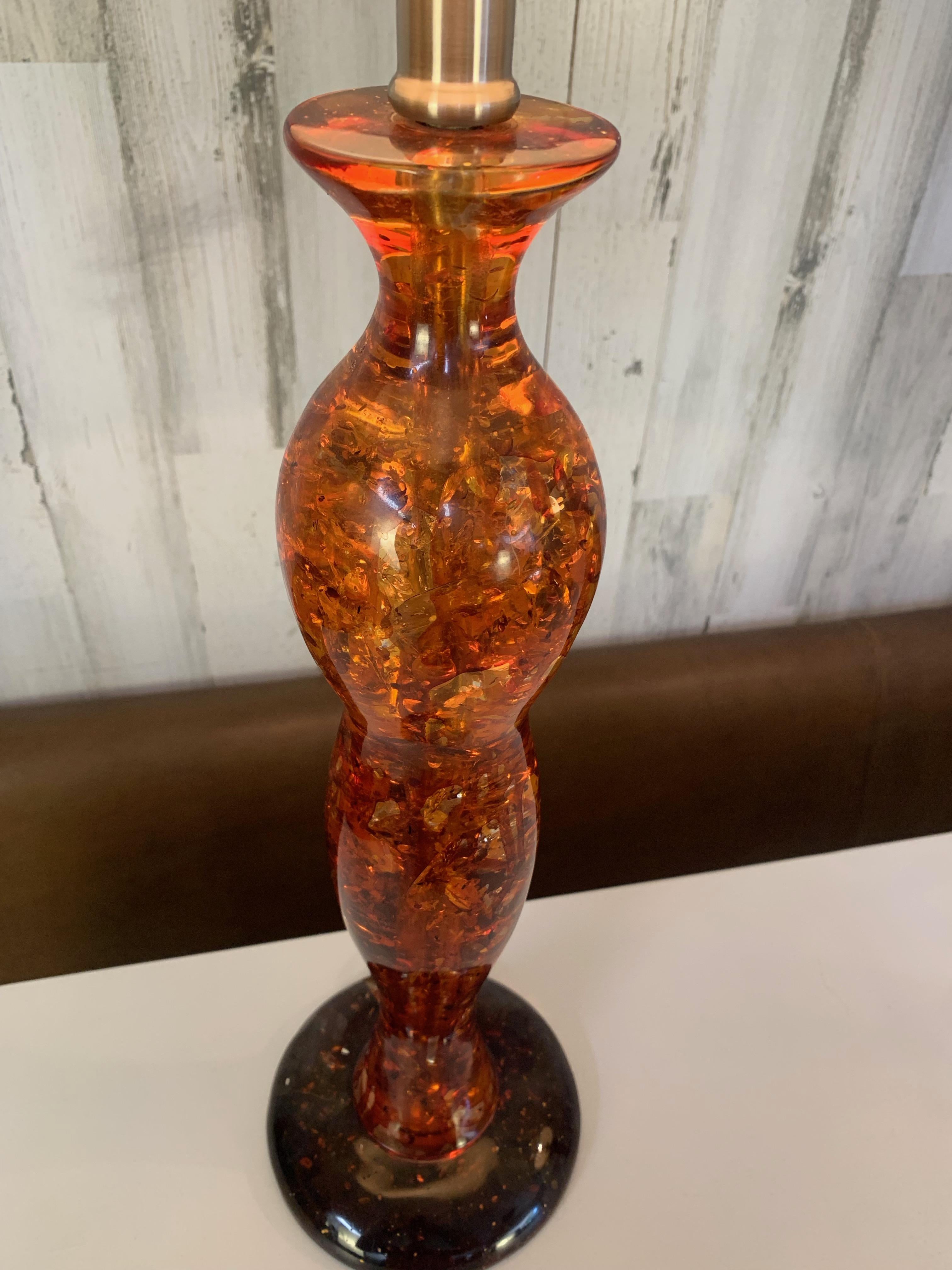 Lampes de table résine sculptée en vente 2