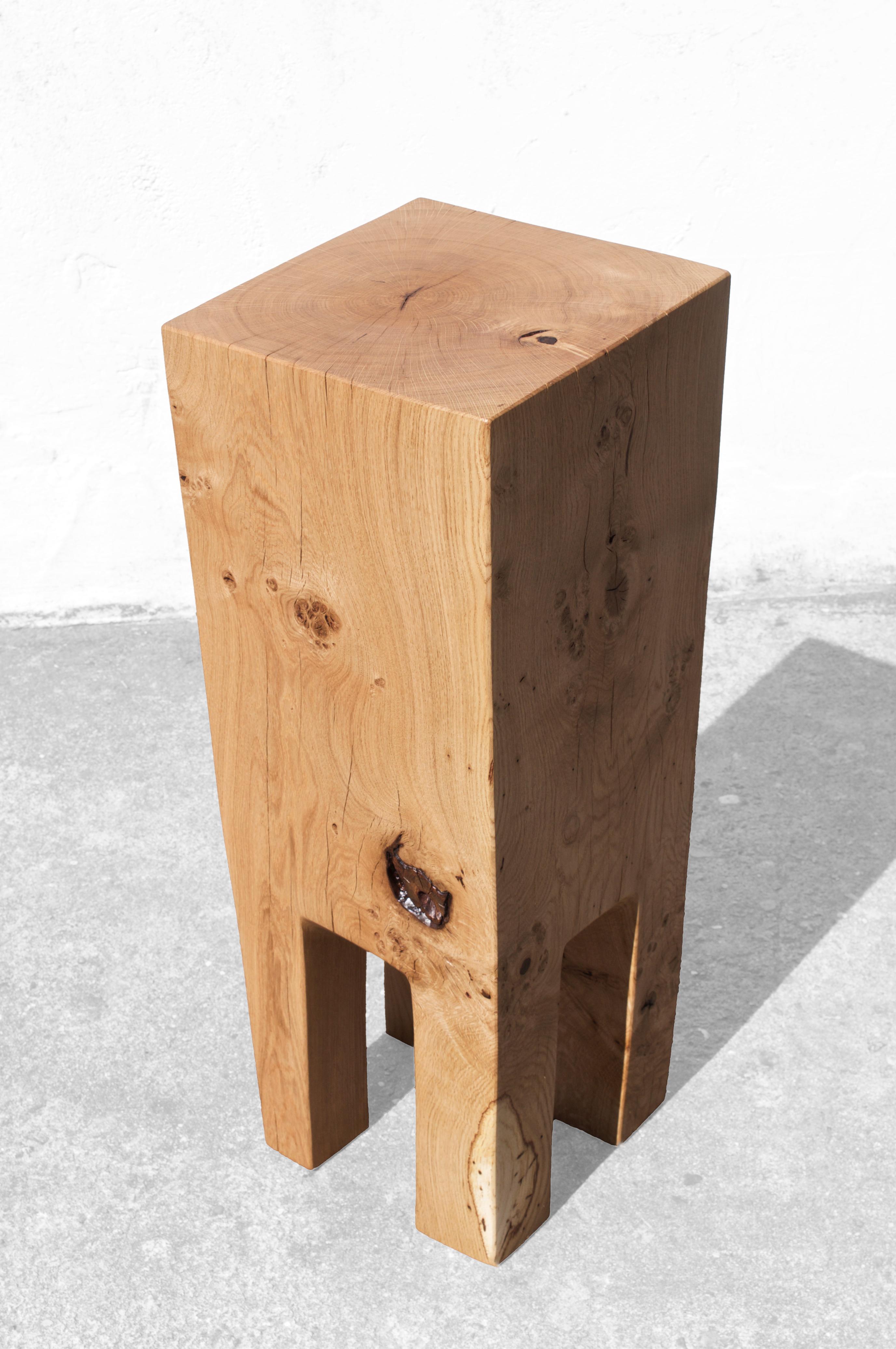 Sculpted Side Table by Jörg Pietschmann In New Condition For Sale In Geneve, CH