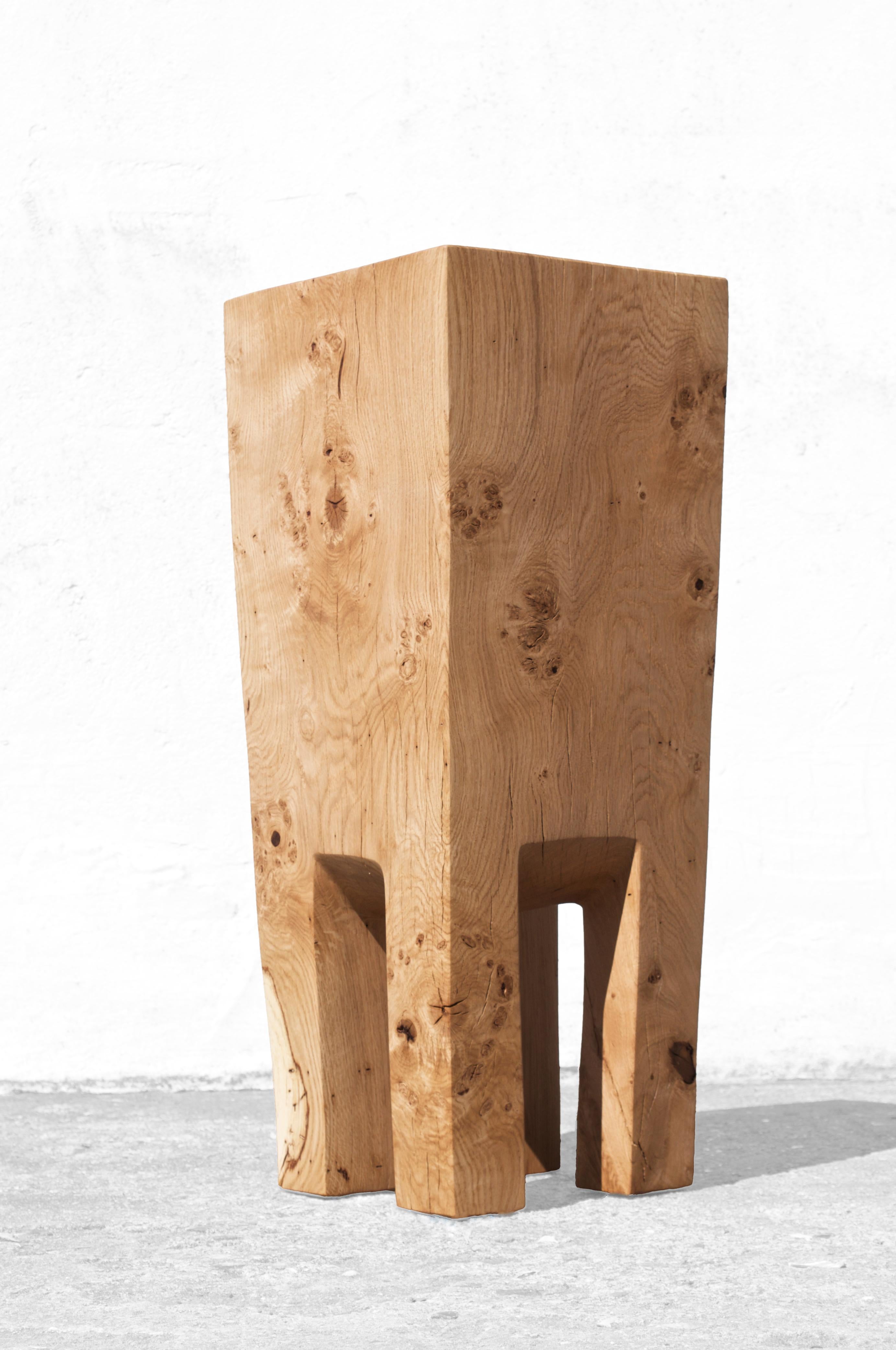 Sculpted Side Table by Jörg Pietschmann For Sale 1