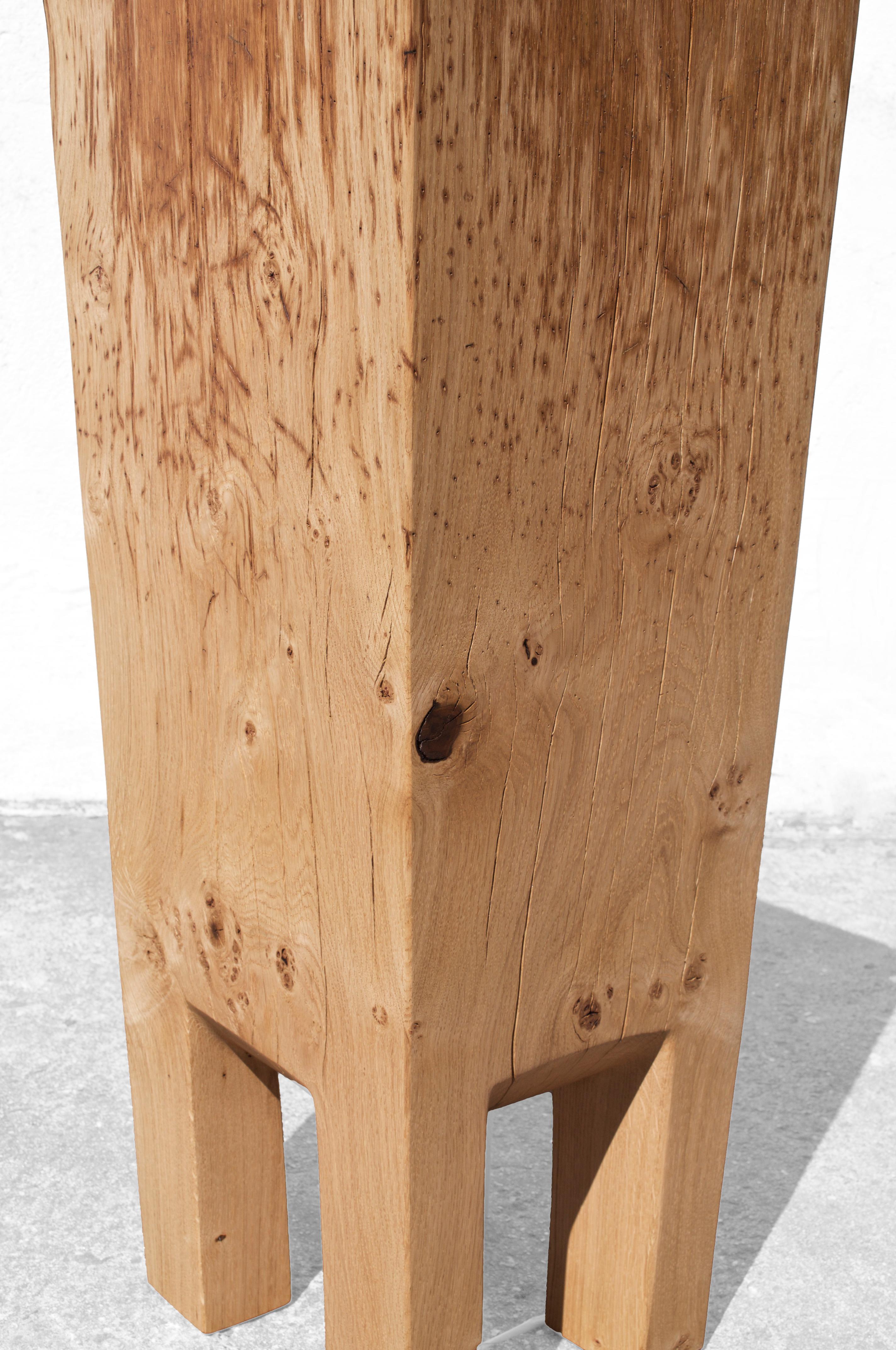 Post-Modern Sculpted Side Table by Jörg Pietschmann For Sale