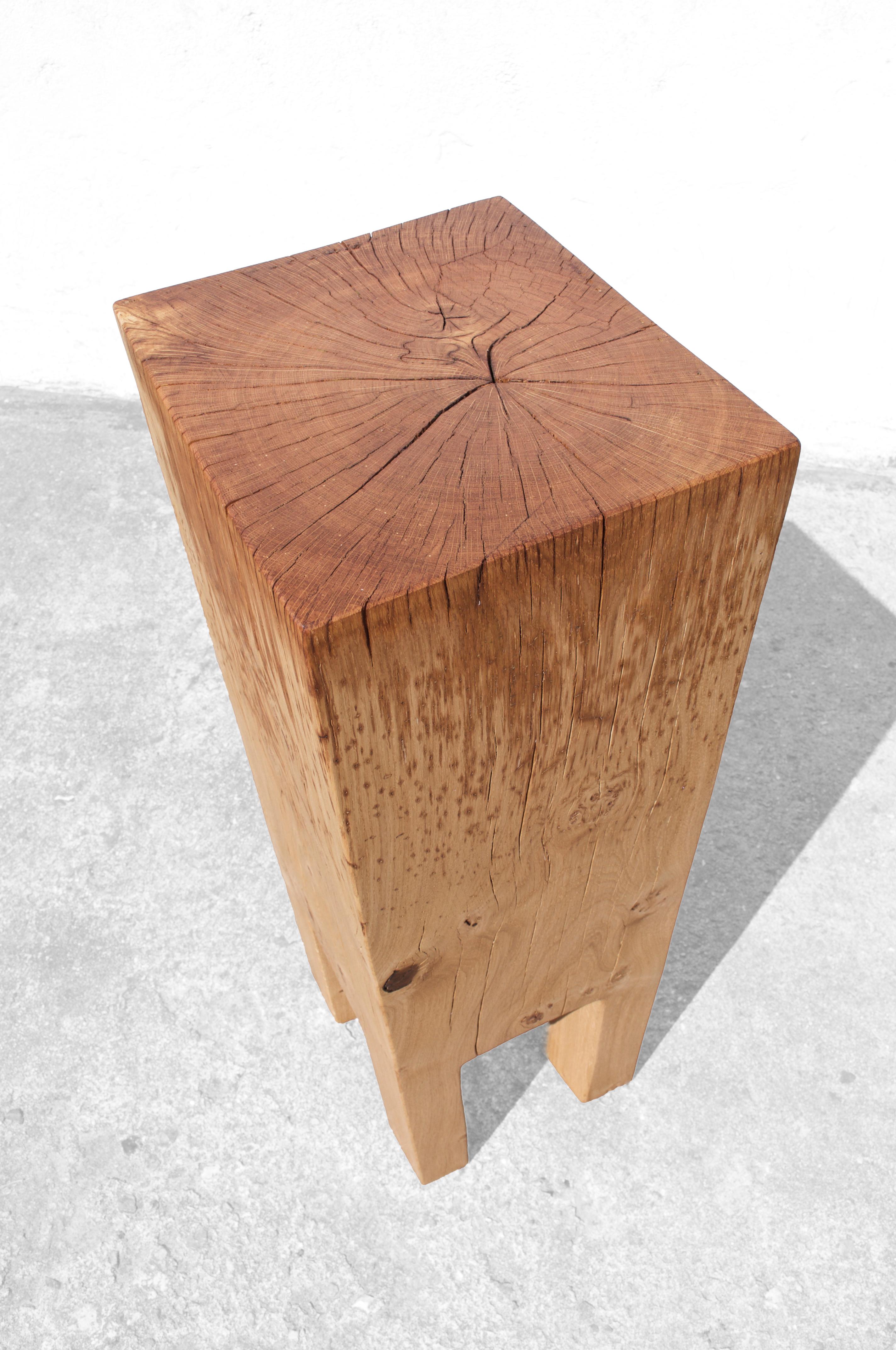 Sculpted Side Table by Jörg Pietschmann In New Condition For Sale In Geneve, CH