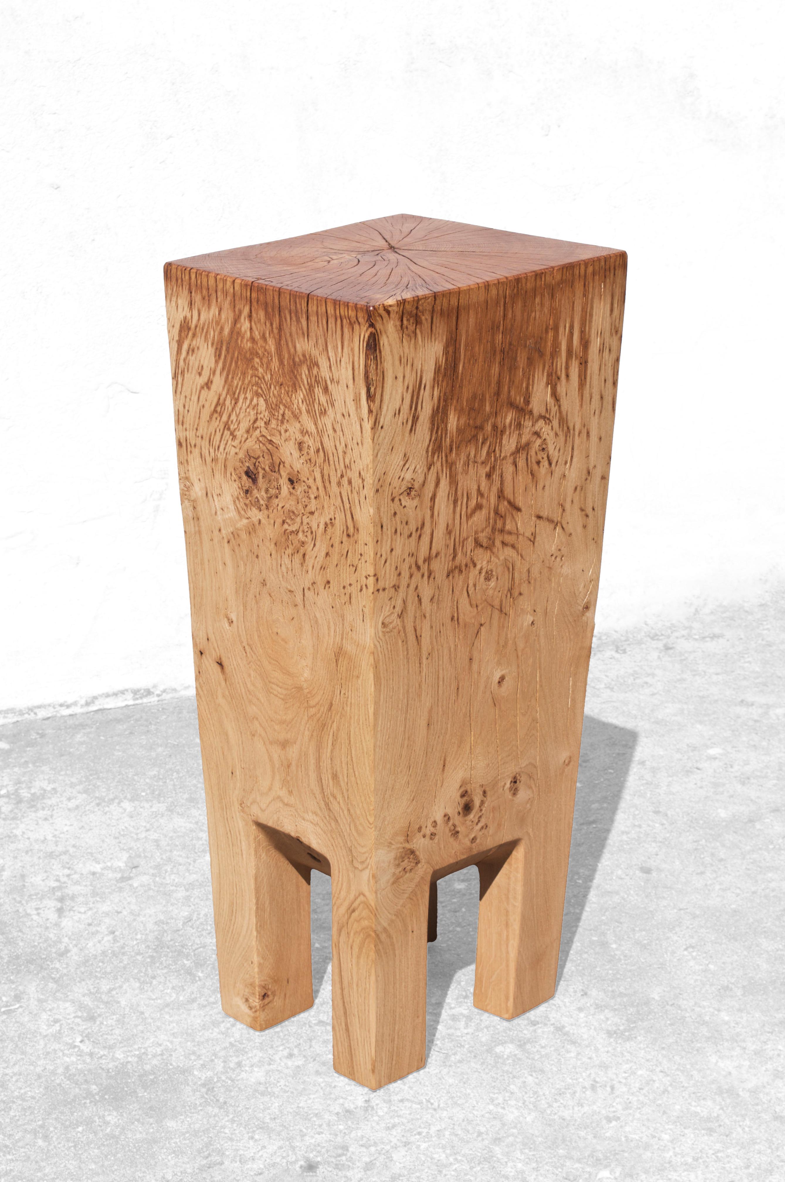 Sculpted Side Table by Jörg Pietschmann For Sale 1