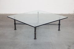 Sculpted Steel Coffee Table by Ilana Goor, Signed and Numbered Edition