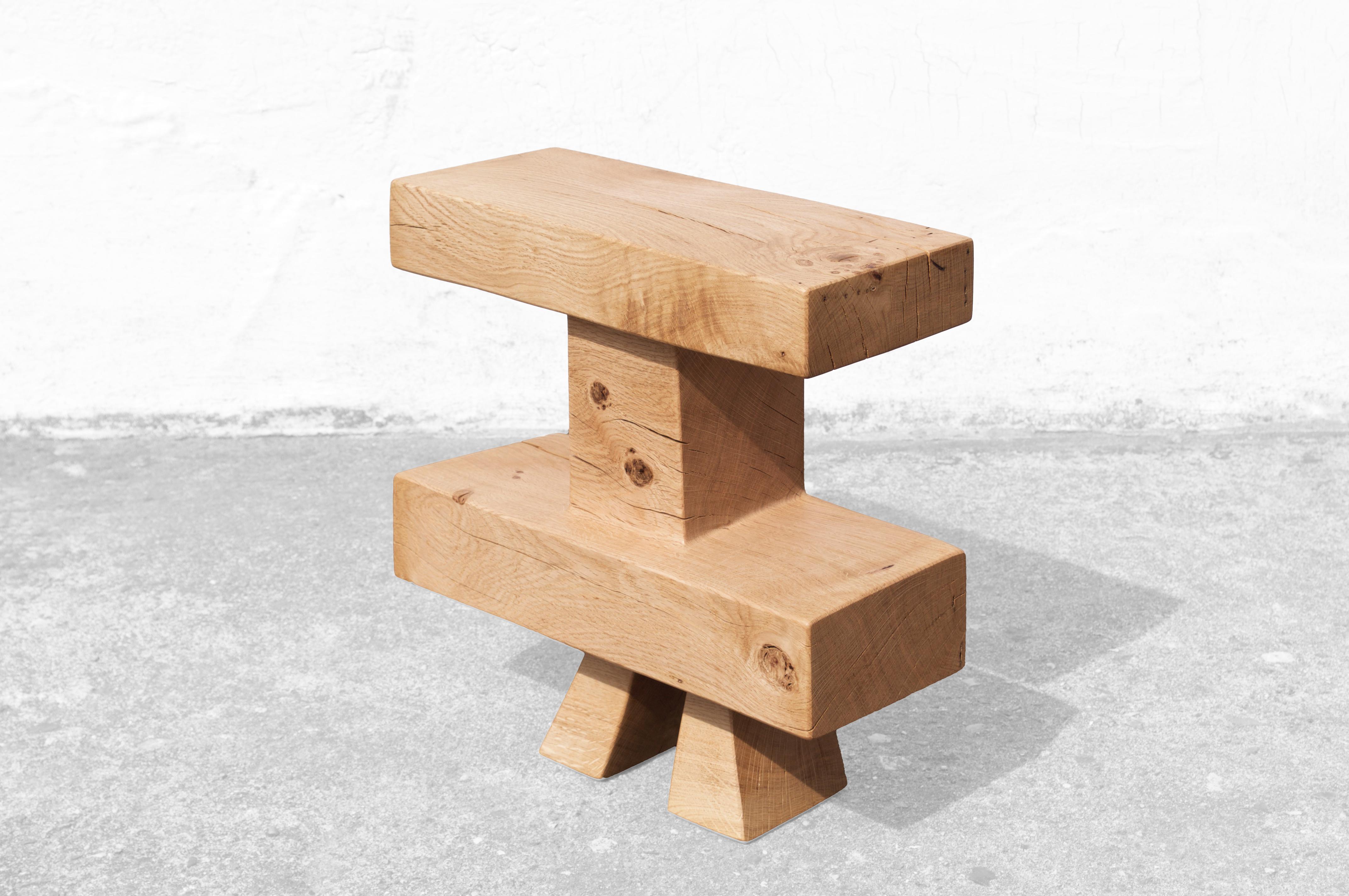 Post-Modern Sculpted Stool by Jörg Pietschmann For Sale