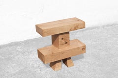 Sgabello scolpito di Jörg Pietschmann