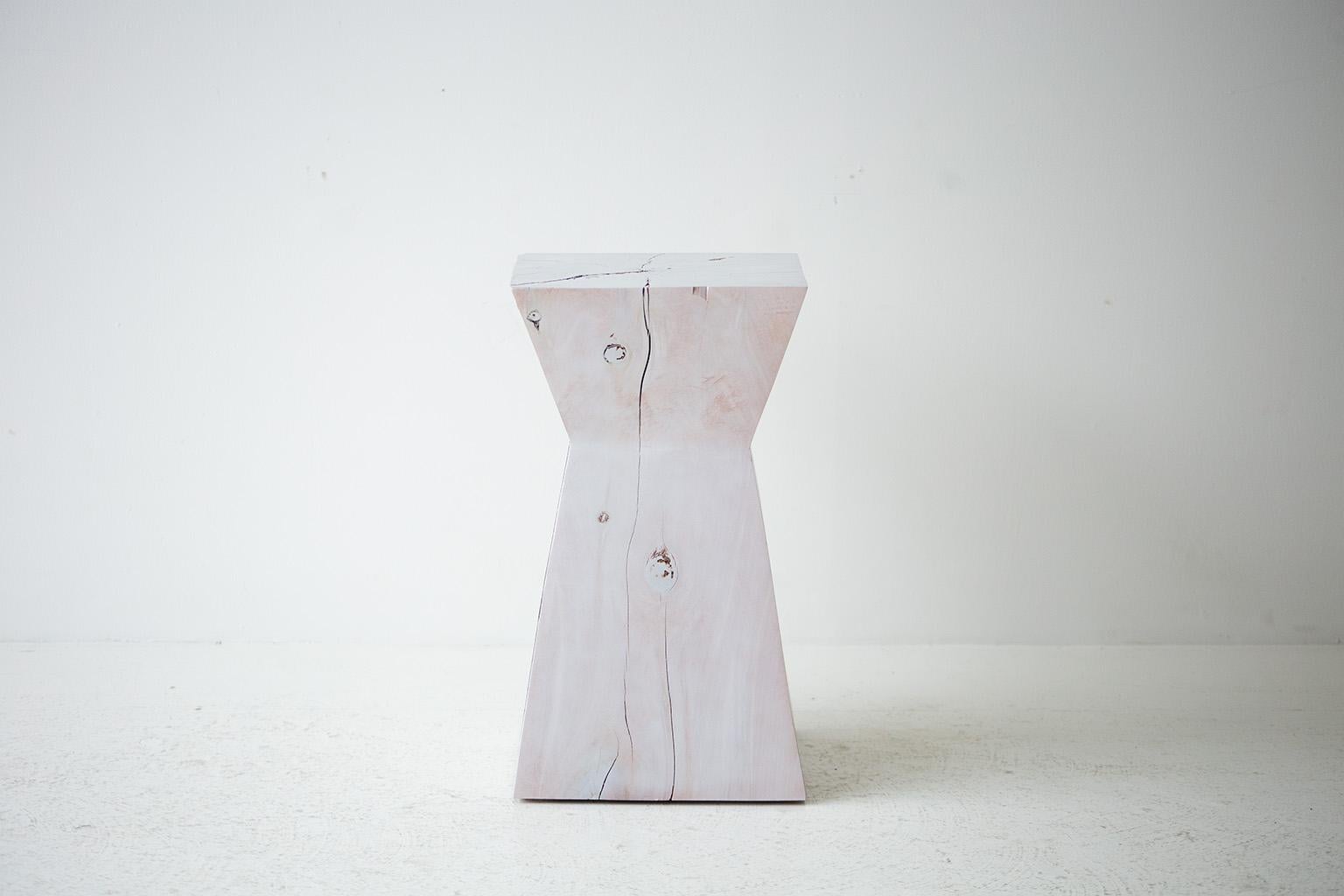 Contemporary Sculpted Stump Table, the Sol For Sale