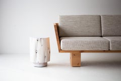 Tavolo in ceppo scolpito, il Totem