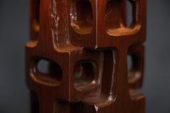 Sculpted Table Lamp by Gianni Pinna, Italy, 1970s