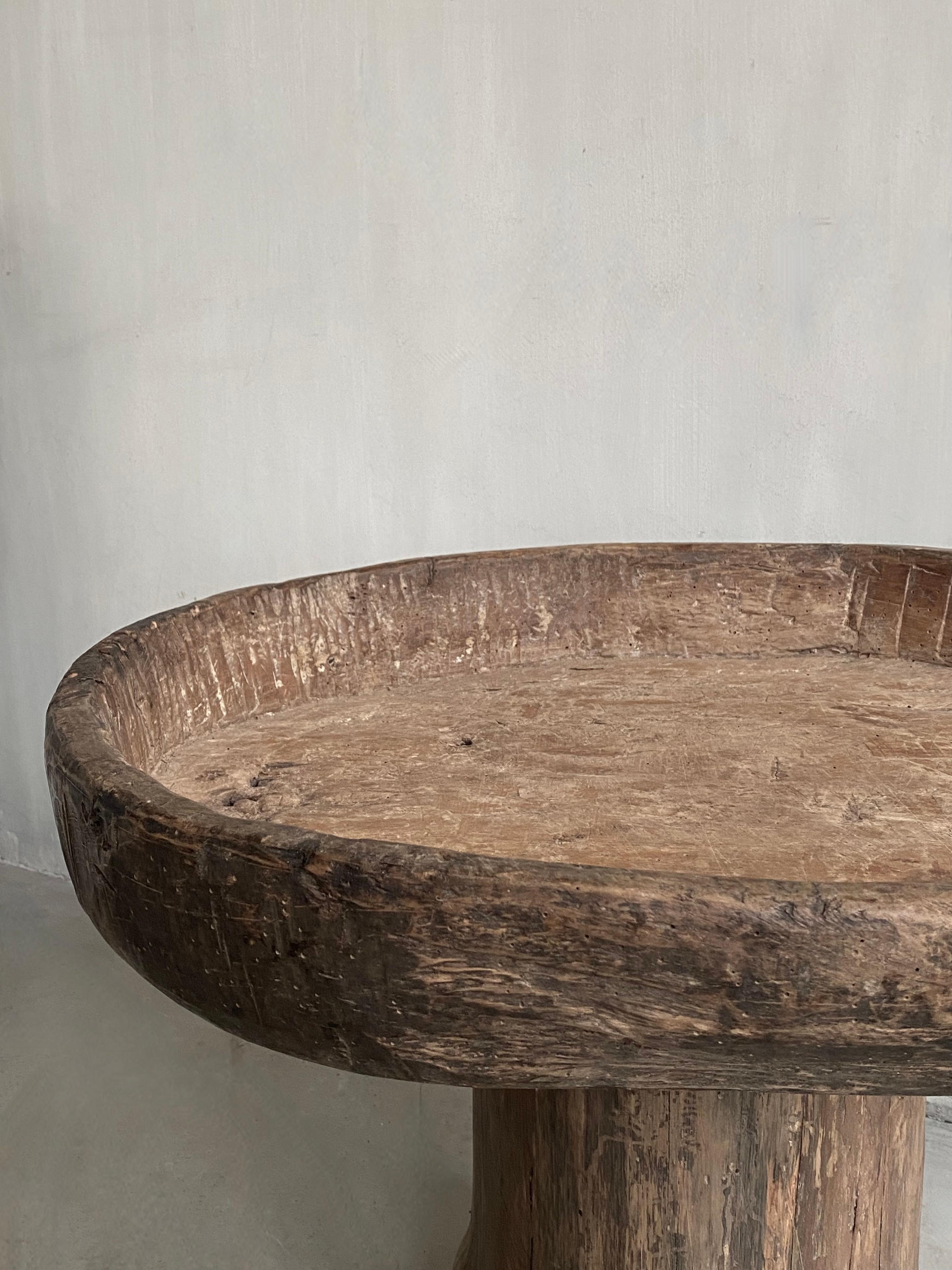 Sculpted Wabi Sabi Side table 1