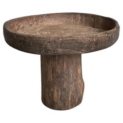 Sculpted Wabi Sabi Side table