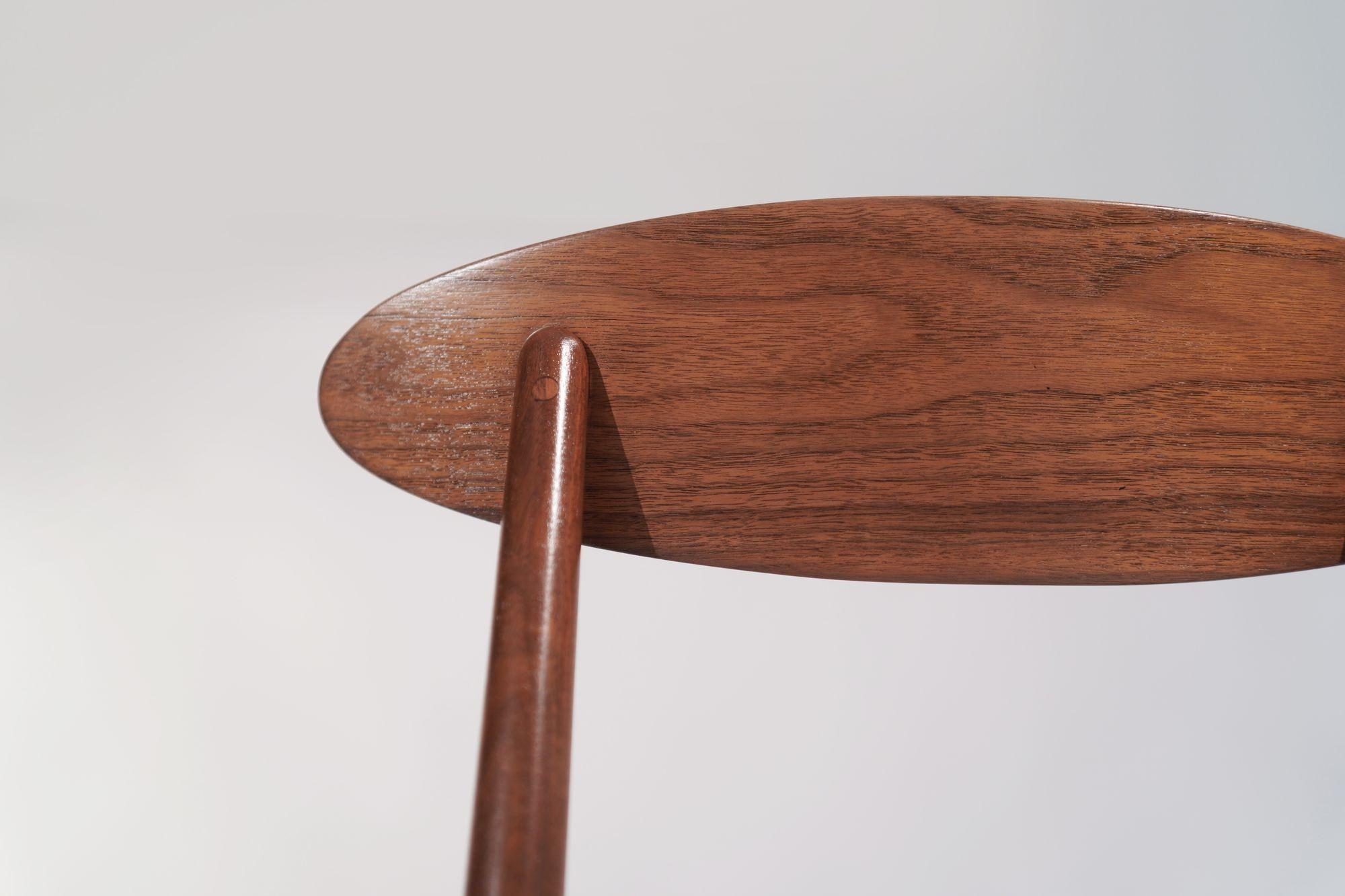 Sculpted Walnut Desk Chair by C. Stan Morris, C. 1967 For Sale 6