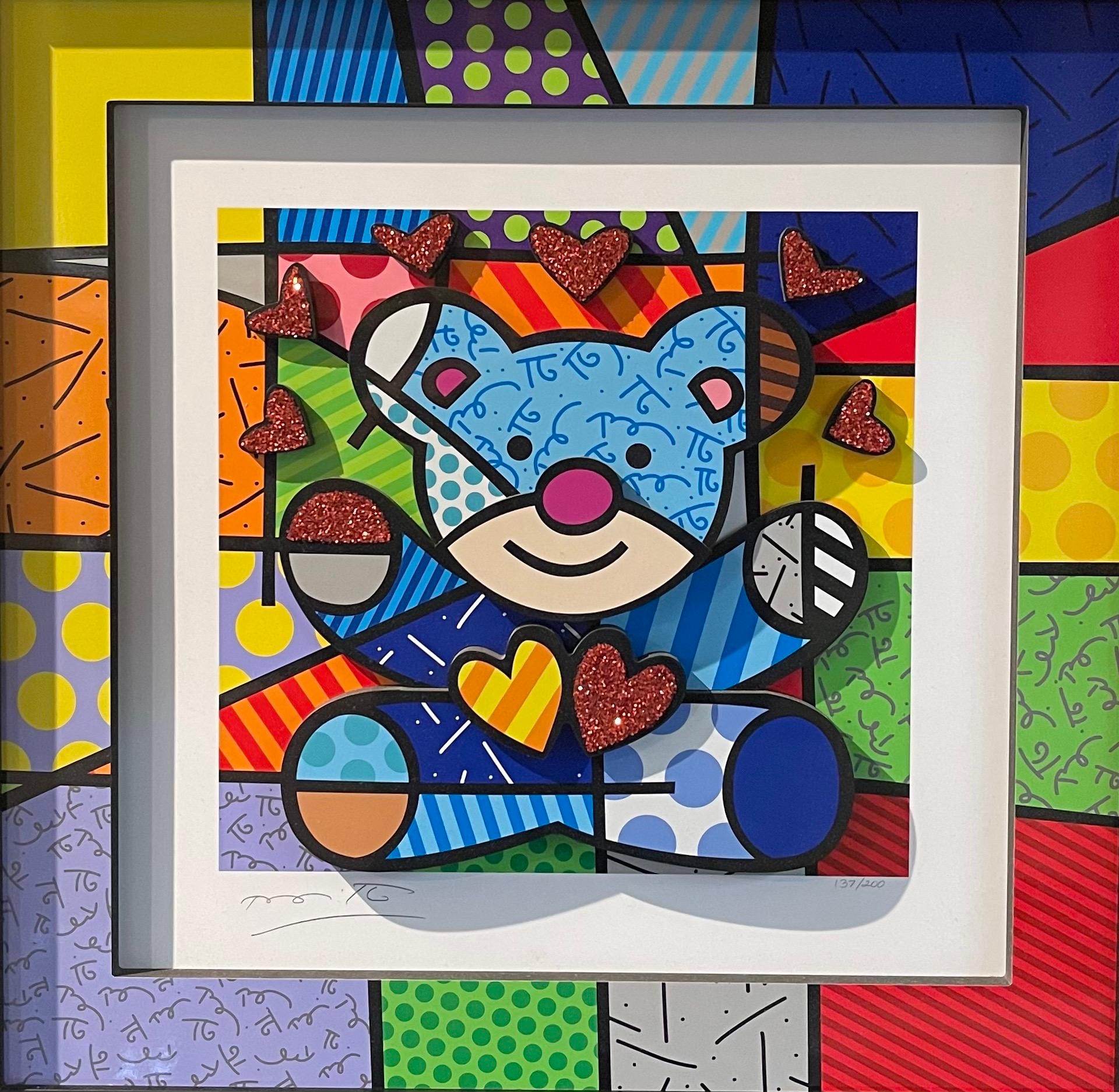 romero britto hugs