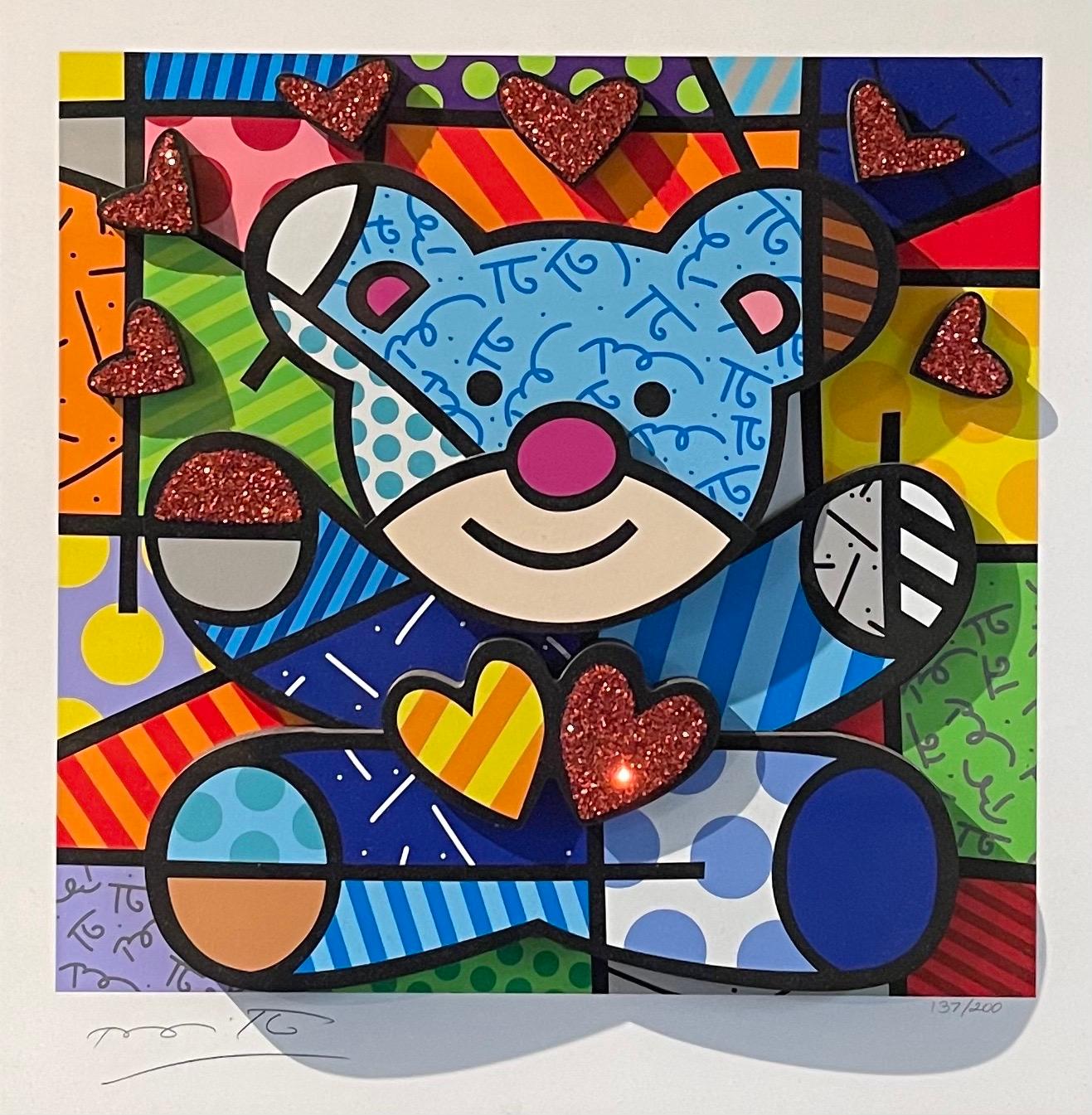 romero britto hugs
