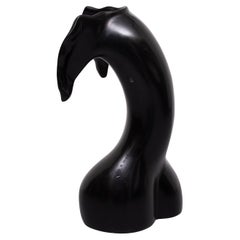 Bildhauer Kunst  Frauentorso mit Flügeln   1980s