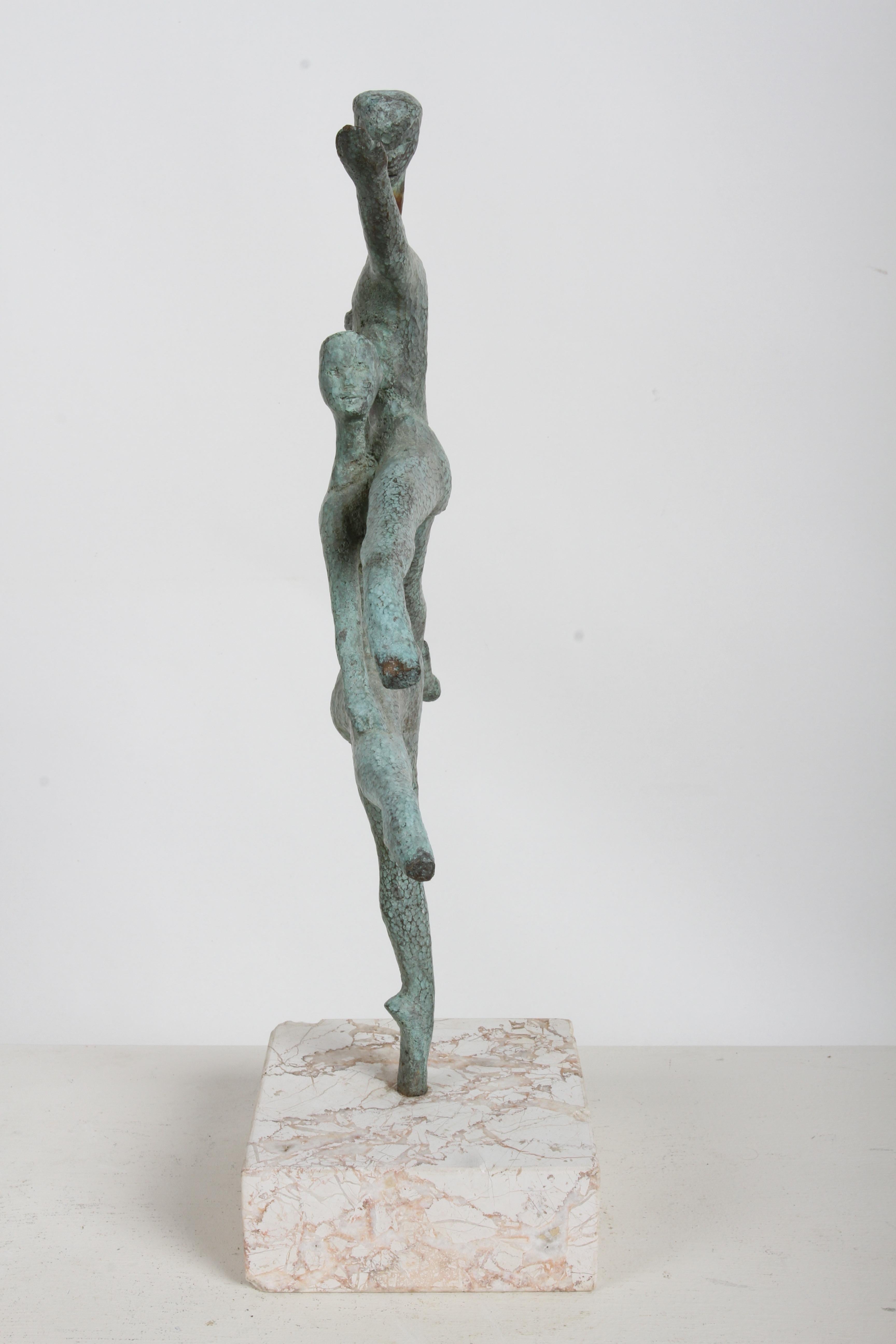 Sculptor Ruth Keller Schweiss Unique Bronze 