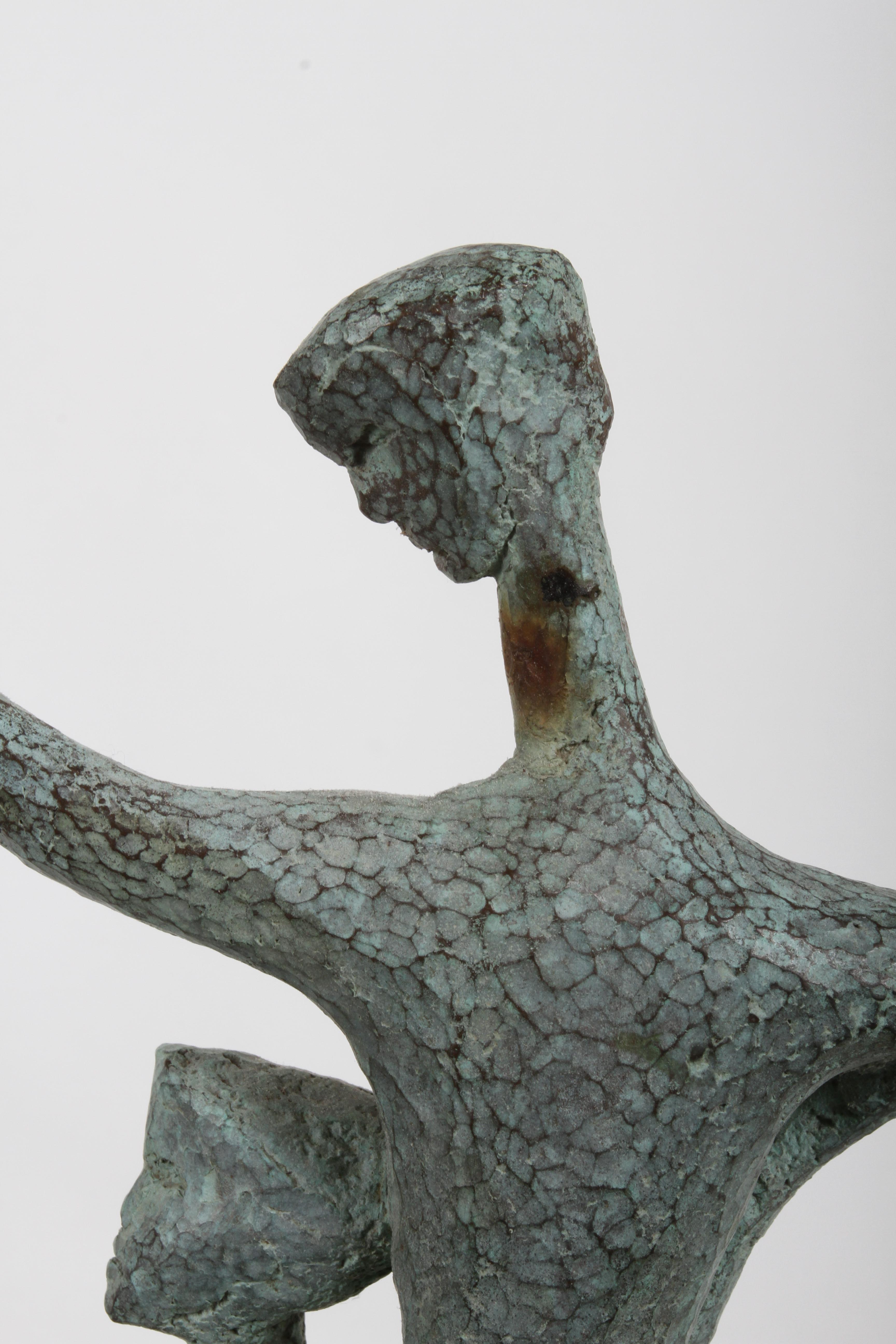 Sculptor Ruth Keller Schweiss Unique Bronze 