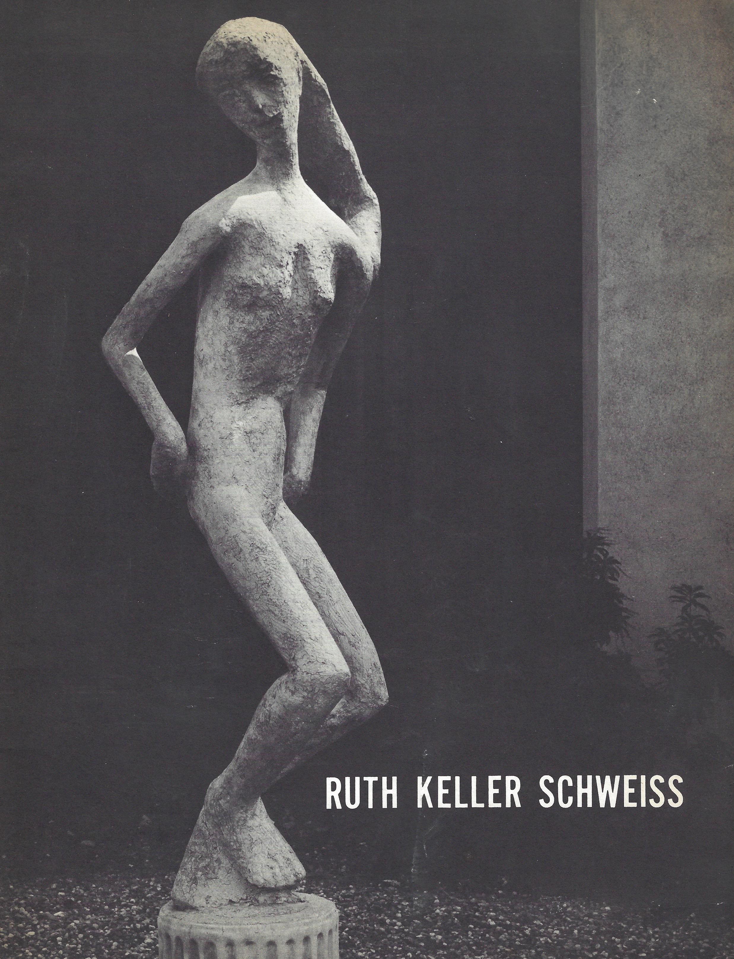 Patinato Sculptor Ruth Keller Schweiss Unique Bronze 