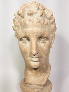 Sculpture Signed Austin Productions 1984 Bust of David