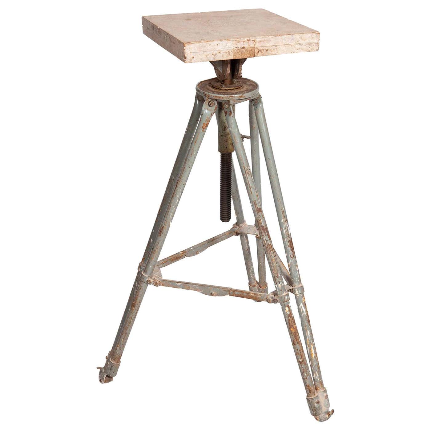 Sculptors Modelling Stand Tripod Base Adjustable Rotating Tiranti ...
