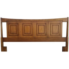 Retro "Sculptra" Queen Headboard by Broyhill Furniture