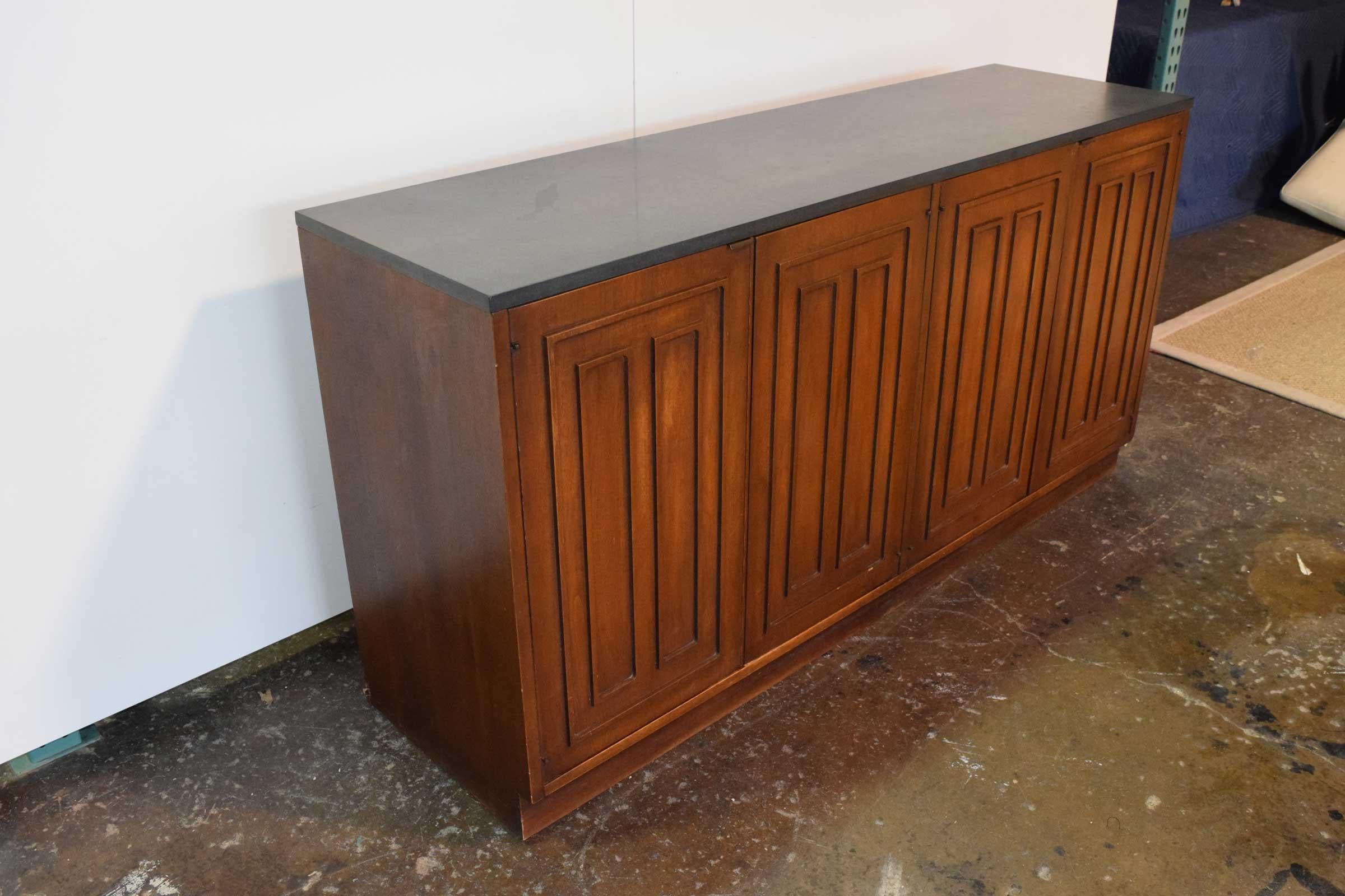Mid-Century Modern Sculptra Sideboard by Broyhill