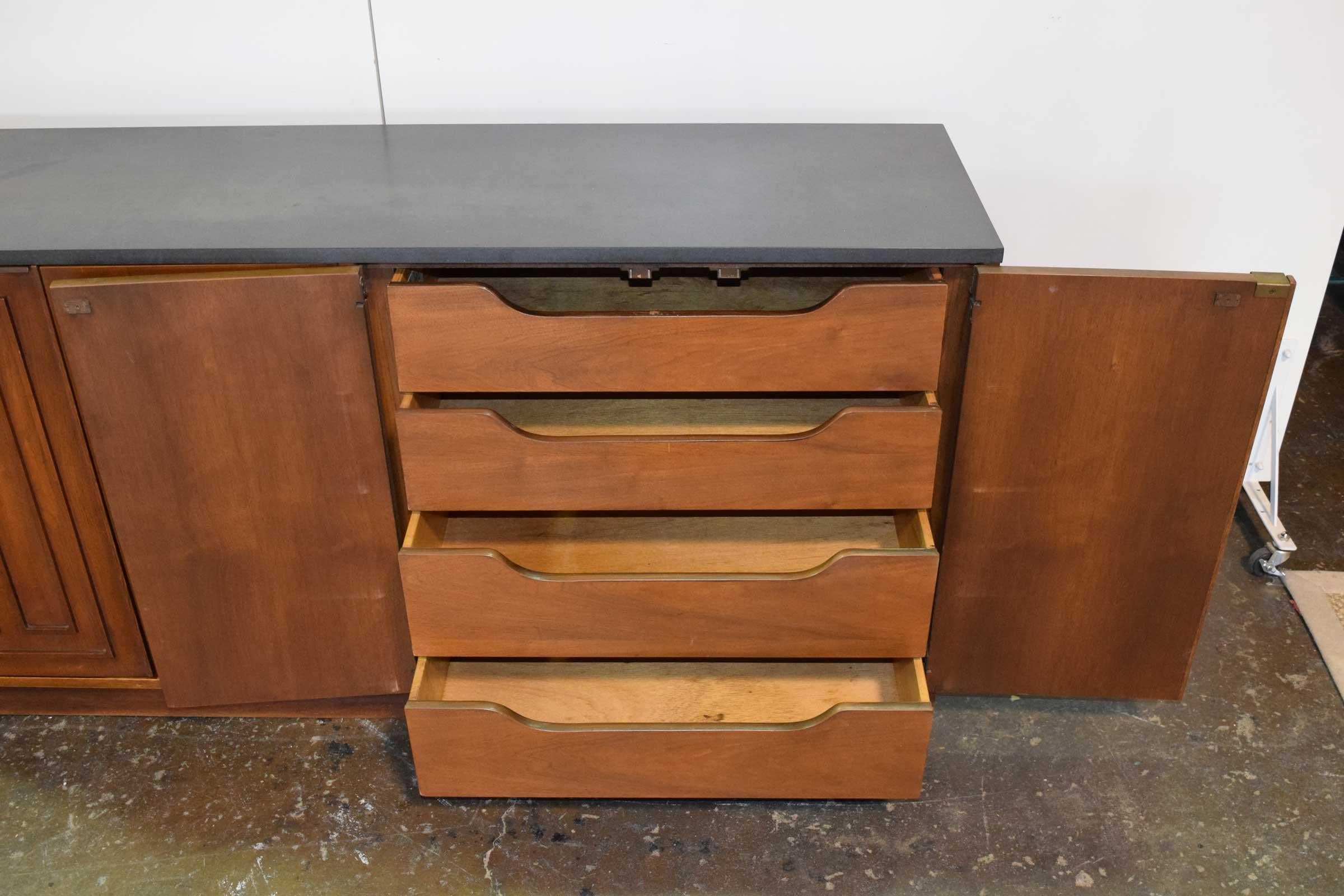 20th Century Sculptra Sideboard by Broyhill